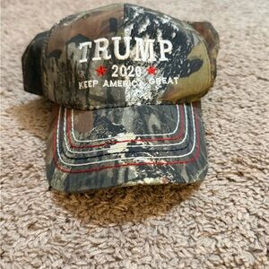 Port Authority TRUMP Camo Cap with Embroidered Text
